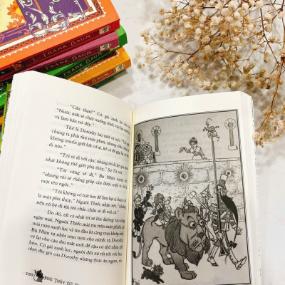 (Trọn bộ 6 cuốn bìa mềm) DOROTHY VÀ XỨ OZ DIỆU KỲ - L. Frank Baum - Nguyễn Thị Hạnh dịch - Phuc Minh Books - NXB Văn học