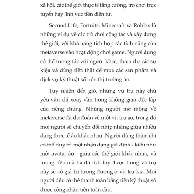 Metarvese - Cuộc Cách Mạng Tiếp Nối Blocchain, Nft Và Tiền Điện Tử