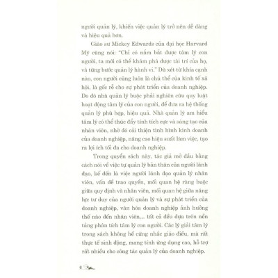  Tâm Lý Học Quản Lý