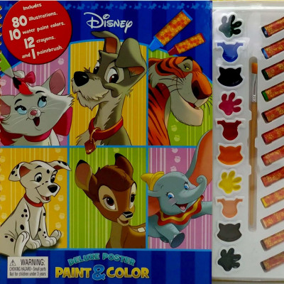 Disney Animals Classics Deluxe Poster Paint & Color