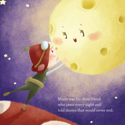 Sách tiếng Anh KII’S FIRST ADVENTURE: MOON MOON, WHERE ARE YOU? - Giải thưởng sách tranh Ehomebooks