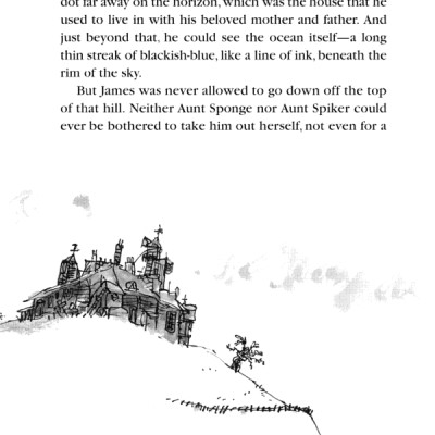 James and the Giant Peach (Roald Dahl, Illustrated by Quentin Blake)