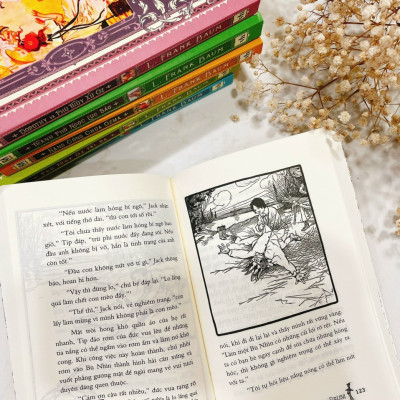 (Trọn bộ 6 cuốn bìa mềm) DOROTHY VÀ XỨ OZ DIỆU KỲ - L. Frank Baum - Nguyễn Thị Hạnh dịch - Phuc Minh Books - NXB Văn học