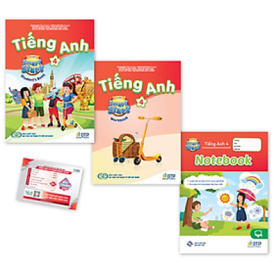 Tiếng Anh 4 i-Learn Smart Start - Gói số hóa giáo dục siêu tiết kiệm (SB, WB, NB, Digital Pack)