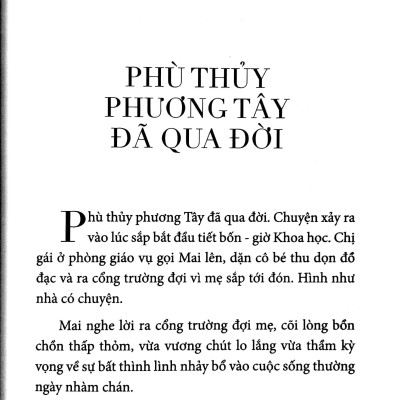 Bà Ngoại Phù Thủy Và Mùa Hè Tập Sự - Nishi No Majo Ga Shinda