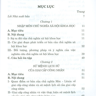 Combo 3 cuốn Giáo Trình Triết Học Mác – Lênin + Giáo Trình Kinh Tế Chính Trị Mác – Lênin + Giáo Trình Chủ Nghĩa Xã Hội Khoa Học (Dành Cho Bậc Đại Học Hệ Không Chuyên Lý Luận Chính Trị) - Bộ mới năm 2021