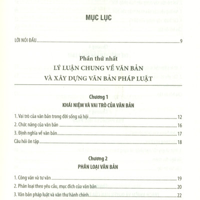 Giáo Trình XÂY DỰNG VĂN VĂN BẢN PHÁP LUẬT