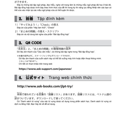 Try! Kỳ Thi Năng Lực Nhật Ngữ N3: Phát Triển Các Kỹ Năng Tiếng Nhật Từ Ngữ Pháp (Phiên Bản Tiếng Việt)