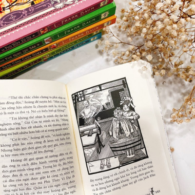 (Trọn bộ 6 cuốn bìa mềm) DOROTHY VÀ XỨ OZ DIỆU KỲ - L. Frank Baum - Nguyễn Thị Hạnh dịch - Phuc Minh Books - NXB Văn học