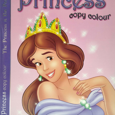 Princess Copy Colour: Princess And The Pea