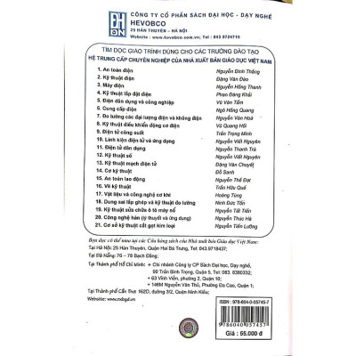 Giáo Trình Trang Bị Điện (Sách Dùng Cho Các Trường Đào Tạo Hệ Trung Cấp Chuyên Nghiệp)