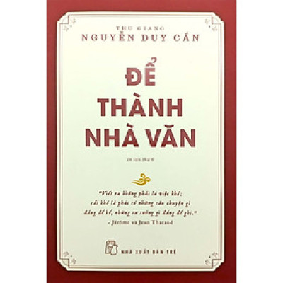TS Thu Giang - Để Thành Nhà Văn