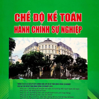 Sách - Chế Độ Kế Toán Hành Chính Sự Nghiệp