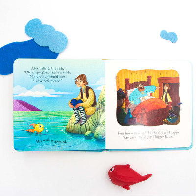 Sách thiếu nhi tiếng anh - Little Board Books: The Magic Fish