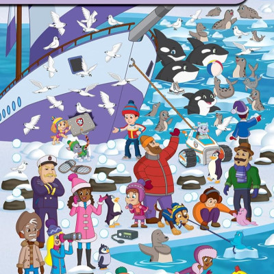 Sách ngoại văn: 3D Look And Find - Paw Patrol