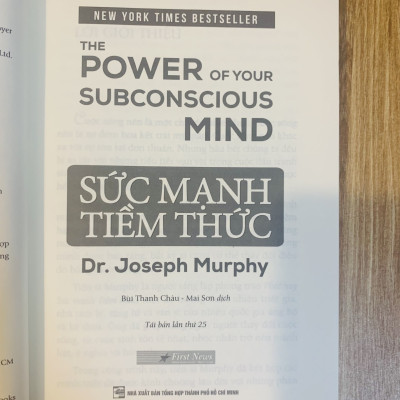 Sách - Sức Mạnh Tiềm Thức