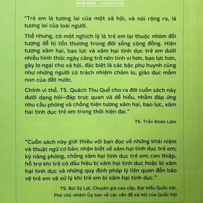 Sách - 99 câu hỏi bảo vệ con yêu: Cẩm nang phòng chống xâm hại tình dục trẻ em dành cho người Việt (Nhã Nam HCM)
