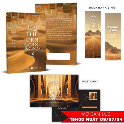 Sách - Tôi Đến Từ Thế Giới Song Song - Tập 2 - Tặng Kèm Postcard 2 Mặt Bồi Cứng + Bookmark 2 Mặt Bồi Cứng