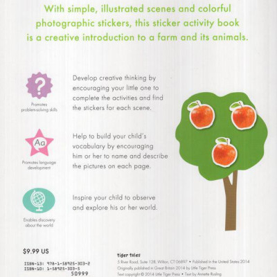 Sách ngoại văn: Farm Sticker Activities