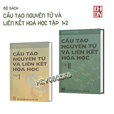 Combo sách Cấu tạo nguyên tử và liên kết hoá học (trọn bộ 2 tập)