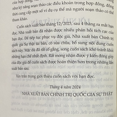 Soạn Thảo Hợp Đồng Thực Chiến  