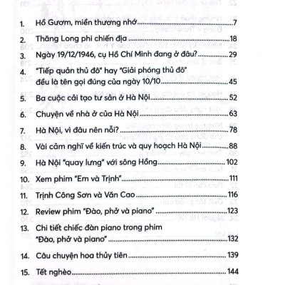 Sách - Hà Nội Nhớ Thương Của Tôi