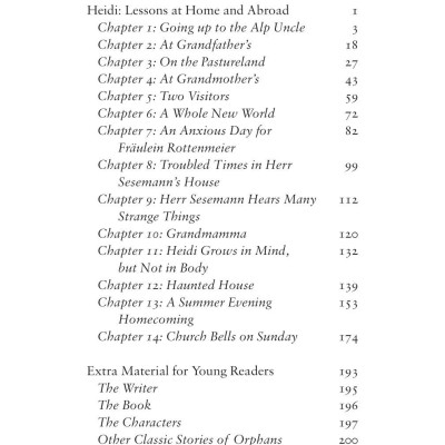 Heidi: Her Early Lessons And Travels (Alma Junior Classics)