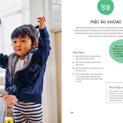 Sách Montessori - Rèn kỹ năng sống và kỹ năng phối hợp 2+