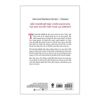 Trí Tuệ Tài Chính - Dành Cho Nhà Quản Lý Không Chuyên Về Tài Chính (Tái bản)