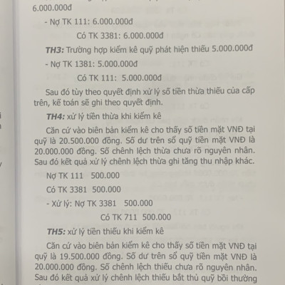 405 Tình Huống Kế Toán Tài Chính