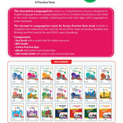 Succeed in LanguageCert A2 Access - 6 Pratice Tests