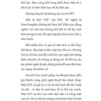 NFT - Cuộc Cách Mạng Công Nghệ Tiếp Nối Blockchain Và Kỷ Nguyên Tiền Điện Tử