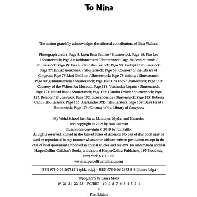 Sách ngoại văn: My Weird School Fast Facts - Book 7 - Mummies, Myths, And Mysteries
