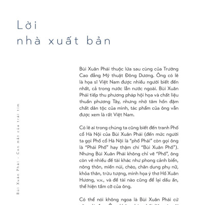 Bùi Xuân Phái - Con Mắt Của Trái Tim