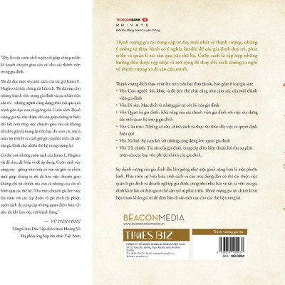 THỊNH VƯỢNG GIA TỘC - Phương thức bảo tồn và chuyển giao gia sản con người, trí tuệ và tài chính qua các thế hệ