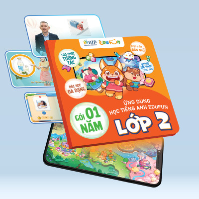 Gói Edufun Premium lớp 2 + [Bộ quà tặng SGK i-Learn smart start + 2 truyện đọc]