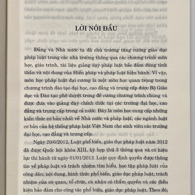 Sách - Pháp Luật Đại Cương Dùng Trong Các Trường Đại Học, Cao Đẳng Và Trung Cấp