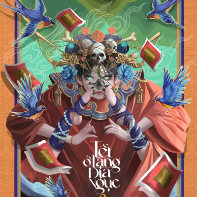 Sách - Tết Ở Làng Địa Ngục - Tập 2 - U Hồn Tượng Đất - Tặng Kèm Bookmark + Postcard