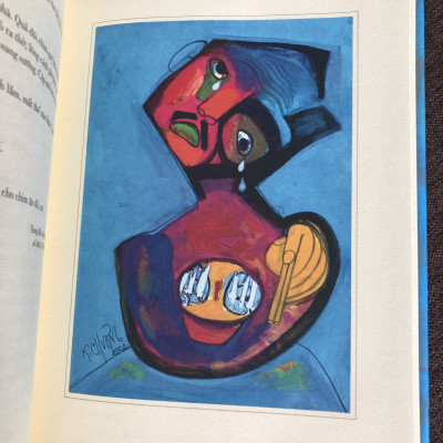 BÌA CỨNG - NGƯỜI KÉP GIÀ - TÁC PHẨM NỔI BẬT CỦA NHÀ VĂN KIM LÂN - 18 TRANH MINH HOẠ CỦA THÀNH CHƯƠNG