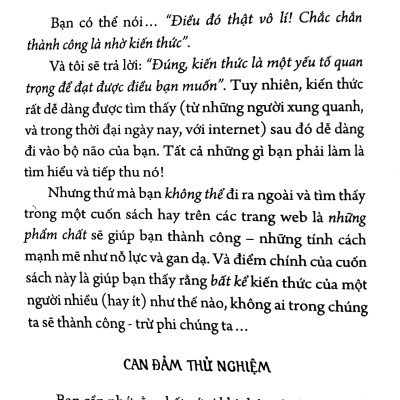 Thành Công Đến Và Tiền Bạc Theo Sau