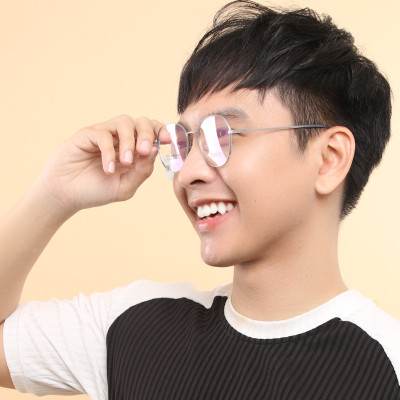 Gọng kính Titanium cao cấp thời trang nam nữ Ouress HML6033