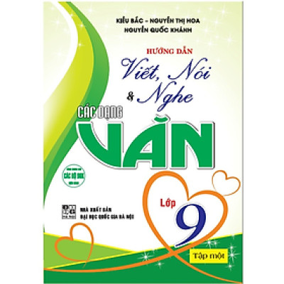 Sách - Hướng dẫn viết, nói & nghe các dạng văn lớp 9 tập 1 (HA)