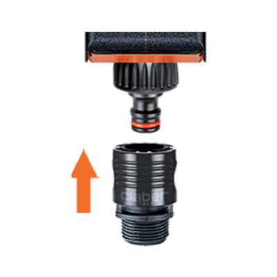 Đầu Nối Chuyển Đổi Khớp Nối Nhanh Ra Ren Ngoài 27mm Claber 91494