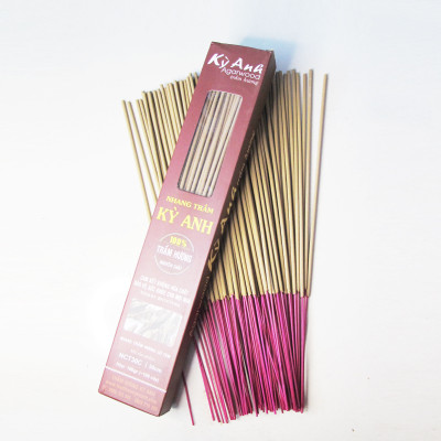 Nhang Trầm Hương Kỳ Anh Hộp 100 cây Dài 30cm NCT30C-100c 