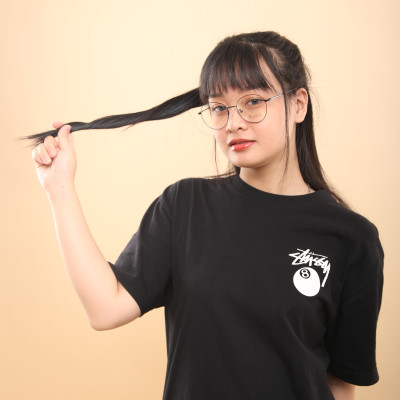 Gọng kính titanium 1045 thời trang nam nữ siêu nhẹ siêu bền OURESS