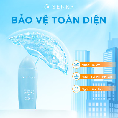 Gel sữa chống nắng Senka Perfect UV Gel 80ml