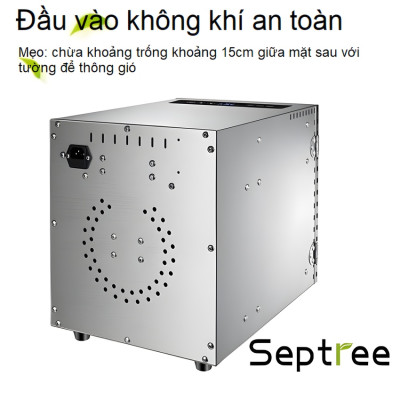 Máy sấy thực phẩm 8 khay thương hiệu Mỹ Septree DBC-08A01 công suất 500W - Hàng chính hãng