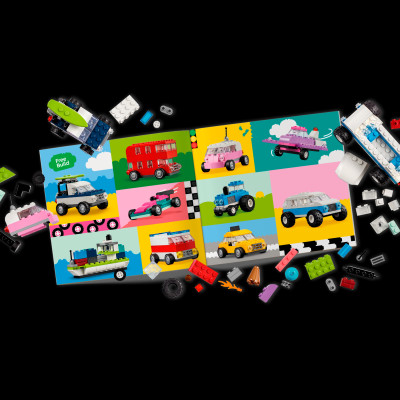 Đồ Chơi Lắp Ráp Bộ Gạch Chi Tiết Chủ Đề Phương Tiện Xe - Creative Vehicles - Lego Classic 11036 (900 Mảnh Ghép)