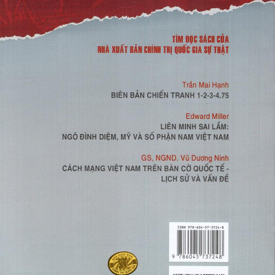 Tiếp Xúc Bí Mật Việt Nam - Hoa Kỳ Trước Hội Nghị Pari (Tái Bản 2023)