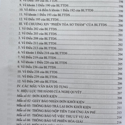 Hệ Thống Các Nghị Quyết Của Hội Đồng Thẩm Phán, Toà Án Nhân Dân Tối Cao Về Dân Sự Và Tố Tụng Dân Sự Từ Năm 1990 Đến 2023